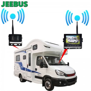 Auto Reverse Backup Wireless Wifi Camera with 5inch Monitor Parking System for RV Vehicle